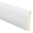 Inteplast Building 227391 8 ft. White Base Poly Molding