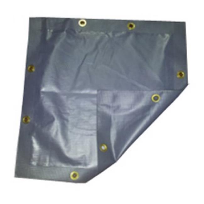 Kaps Tex 232614 20 x 30 ft. Tru Gaurd PVC Tarp - Grey