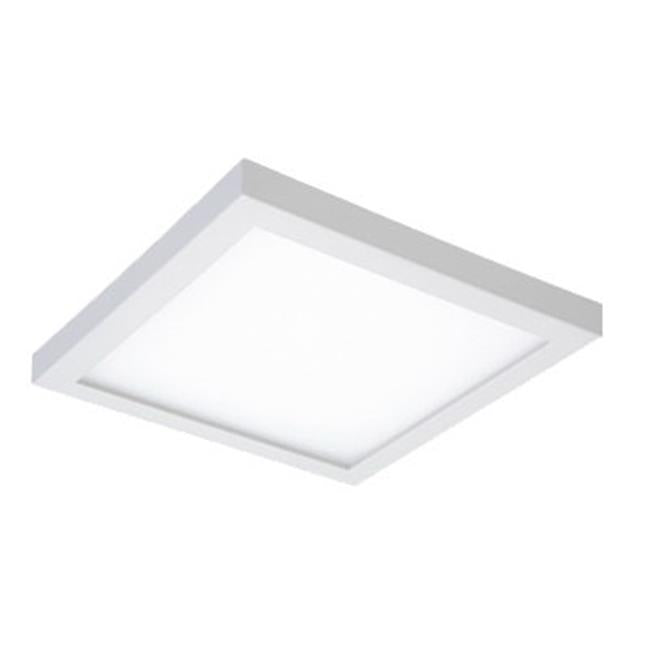 4 in. White LED Surface Mount Retrofit Trim Kit - Square