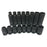 Frita 239213 Master Mechanic Metric Standard & Deep Impact Socket Set&#44; 16 Piece