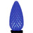 Holiday Bright Lights 239060 Blue Faceted C9 SMD LED Bulbs&#44; Pack of 25