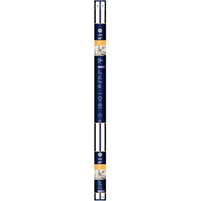 GE Lighting 256495 15 watt T8 Shape Linear LED Light Bulb&#44; Warm White - Pack of 2