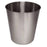 NuSteel TG8BH 9 qt Waste Basket Brushed Finish