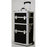 TZ Case AB-308T GGS Wheeled Beauty Organizer  Gold Stripe