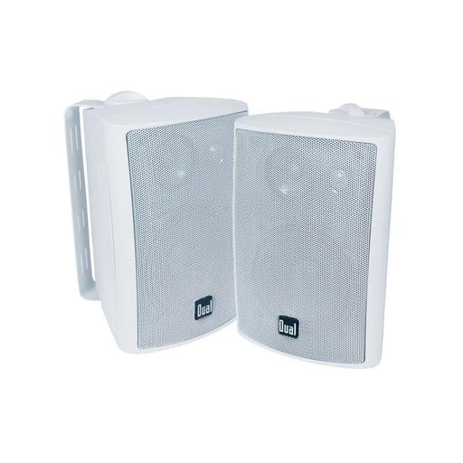 4 in. 3 Way  Indoor & Outdoor Speakers&#44; White