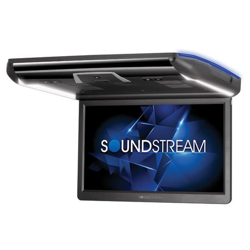 SoundStream VCM160DMH 16 in. Ceiling Mount DVD Entertainment System with Mobile Link RGB Lights 3 Color Changeable