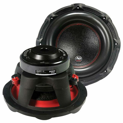 Audiopipe TXXBDC110 10 in. Woofer 800W Max 4 Ohm Dual Voice Coil