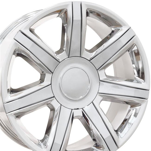 22 x 9 in. Replica Wheel&#44; Chrome for Cadillac Escalade