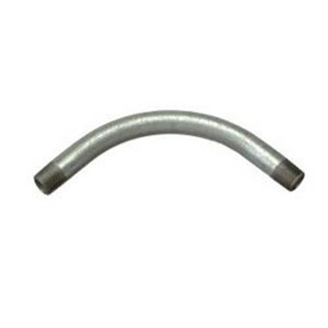 Topaz Electric 68 Rigid Elbow 90 deg 3 in. - Galvanized Steel