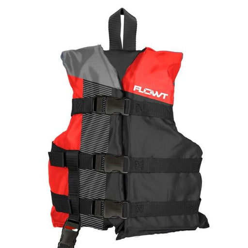 Flowt 40302-2-OS Oversize Adult All Sport Vest&#44; Red