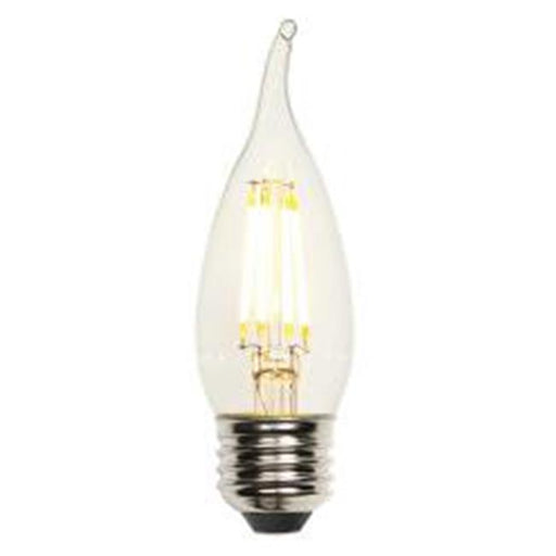 4.5W Dimmable Filament LED Light Bulb&#44; Medium Base - 2 Pack