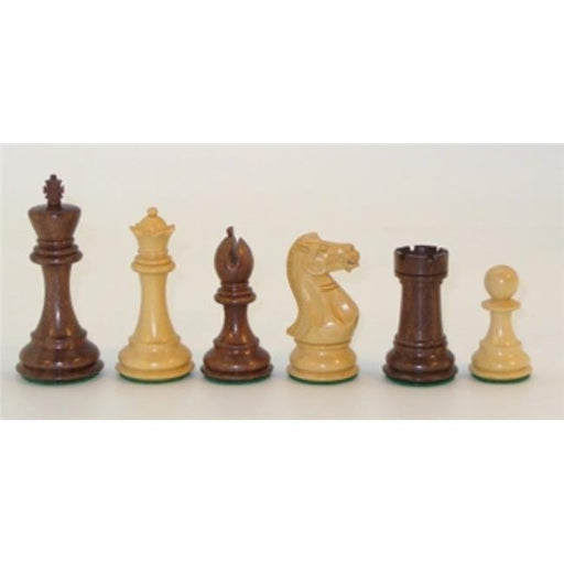 Checkmate 40KE 3 oz Kikkerwood & Boxwood Exclusive Triple Weighted Beveled Base King