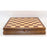 World Wise Imports 50460WMX 18 in. Inlaid Walnut&#44; Maple Chest with Single Drawer Wood Dividers for Men