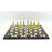 Yenigun 99M-717 Florence Men Black Decoupage Chess Board&#44; Black