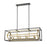 Z Lite 457-8L-OBR-BRZ Euclid 8 Light Island-Billiard&#44; Olde Brass & Bronze - 13 x 13 x 44 in.