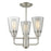 15 x 17.38 in. Annora Brushed Nickel Semi Flush Mount