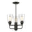 15 x 17.38 in. Annora Olde Bronze Semi Flush Mount