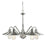 Zlite 613-5-BN 30.25 x 30.25 x 20 in. Casa Brushed Nickel Chandelier