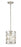Zlite 430MP-BN 6 x 6 x 9.75 in. Almet Brushed Nickel Mini Pendant