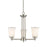 Zlite 432-3BN 21 x 19.5 in. Jarra Brushed Nickel Chandelier