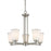 Zlite 432-5BN 24 x 21.5 in. Jarra Brushed Nickel Chandelier