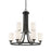Zlite 435-9BRZ 26.25 x 28.375 in. Bordeaux Bronze Chandelier