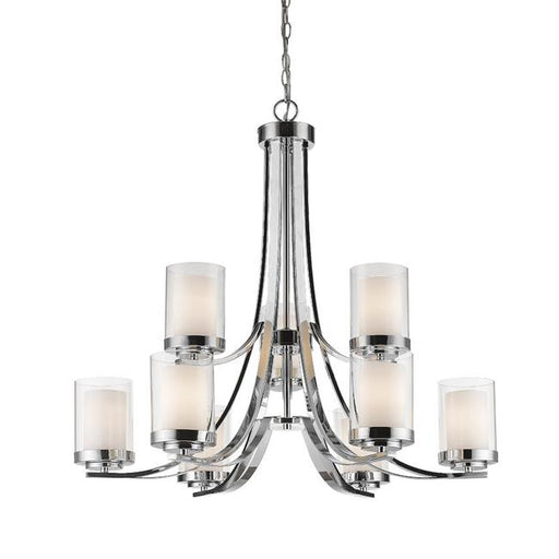 Zlite 426-9-CH 31.25 x 31.25 x 29.25 in. Willow Chrome Chandelier