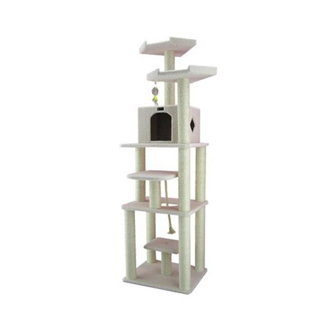 Armarkat Classic Cat Tree 32 x 27 x 78 - Ivory