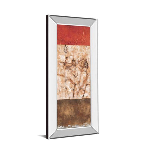 Classy Art 1234MF 18 x 42 in. Fresco I by Loretta Linza Mirror Framed Print Wall Art