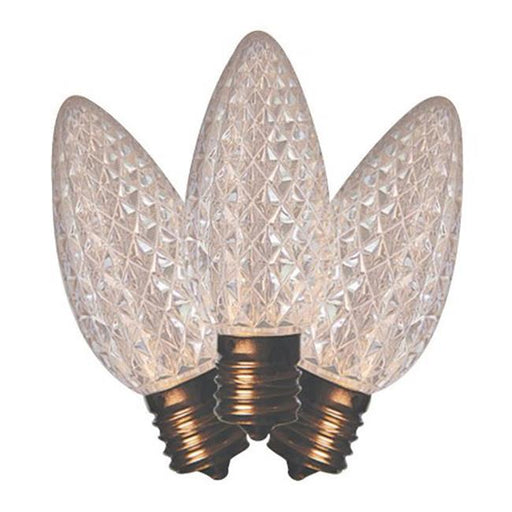 BU25LEDFC9-TPWA BX25 C9 LED Replacement Bulb  25 White Bulbs