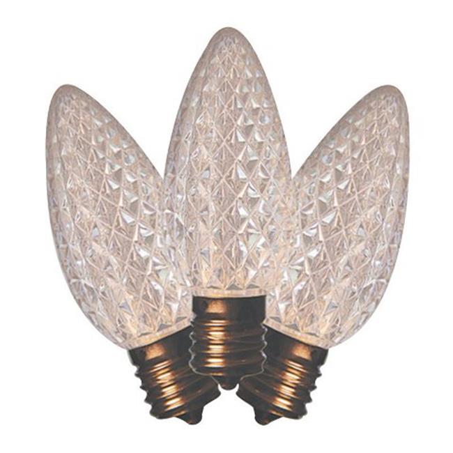 BU25LEDFC9-TPWA BX25 C9 LED Replacement Bulb  25 White Bulbs