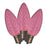 Holiday Bright Lights BU25LEDFC9-TPKA LED C9 SMD Bulb  Pink - B x 25