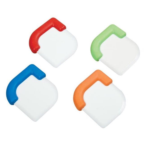Diamond Visions 11-1453 Assorted Plastic Pot Scraper  3 x 4 in. - pack of 24