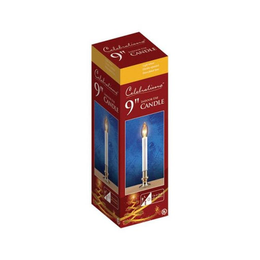 Celebrations 1527-71 8.5 in. Single Electric Light Sensor Candle - pack of 12