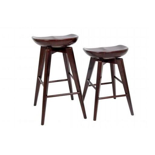 24 in. Bali Swivel Stool&#44; Cappuccino