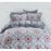 Dolce Mela DM493T Twin Size Duvet Cover Sheets Set - Poppies