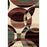 8 x 11 Reflections Hand Carved Indian Rug - Chocolate &amp; Multi