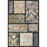 8 x 11 Reflections Hand Carved Indian Rug - Dusk & Champagne