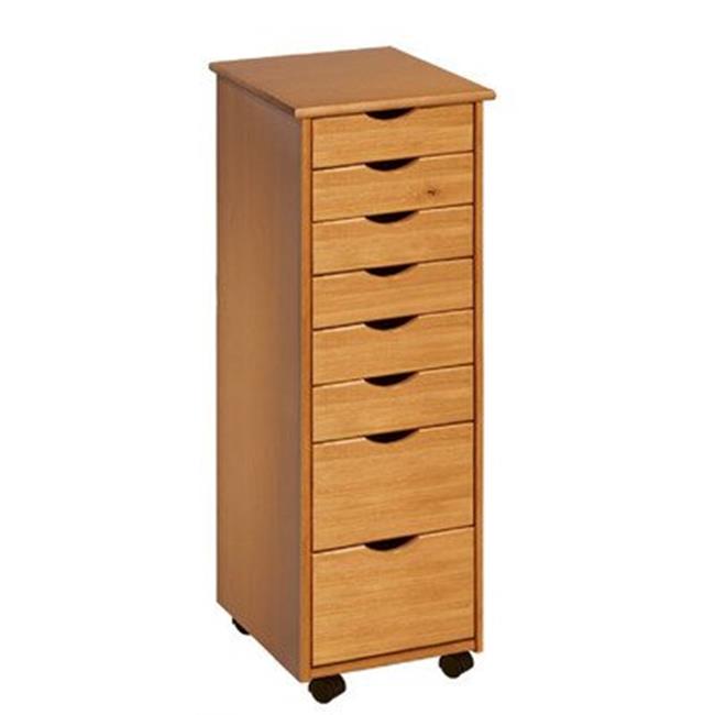 6 Plus 2 Drawer Roll Cart