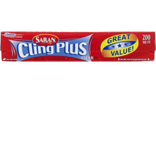 Sc Johnson J30 002024 200 Sq. ft. Cling Plus Pastic Wrap -12 pack