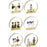 GLAS 1338 Richard Glaesser Ornaments - Assorted Figures