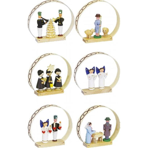 GLAS 1338 Richard Glaesser Ornaments - Assorted Figures