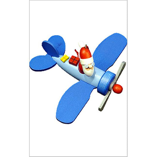 Alexander Taron 10-0494 Christian Ulbricht Ornament - Santa in Plane