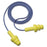 3M 3404004 UltraFit Ear Plugs  Corded  Premolded  Yellow  100 Pairs/Box