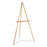 Quartet 41E Lightweight Tripod Floor Easel  64   High  Natural Oak