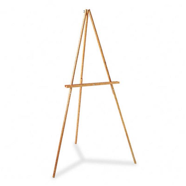 Quartet 41E Lightweight Tripod Floor Easel  64   High  Natural Oak