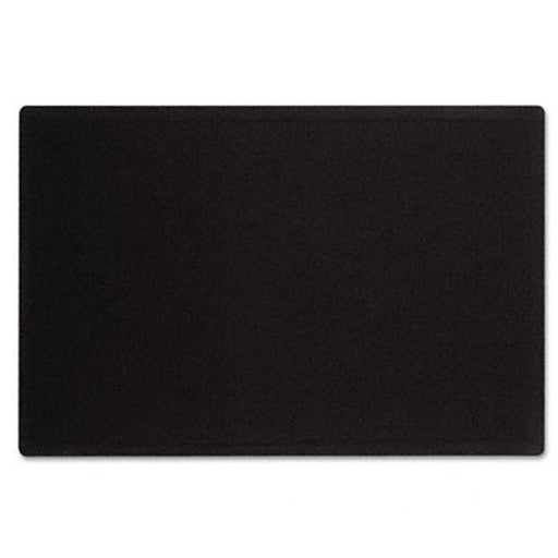 Quartet 7683BK Oval Office Fabric Bulletin Board  36 x 24  Black