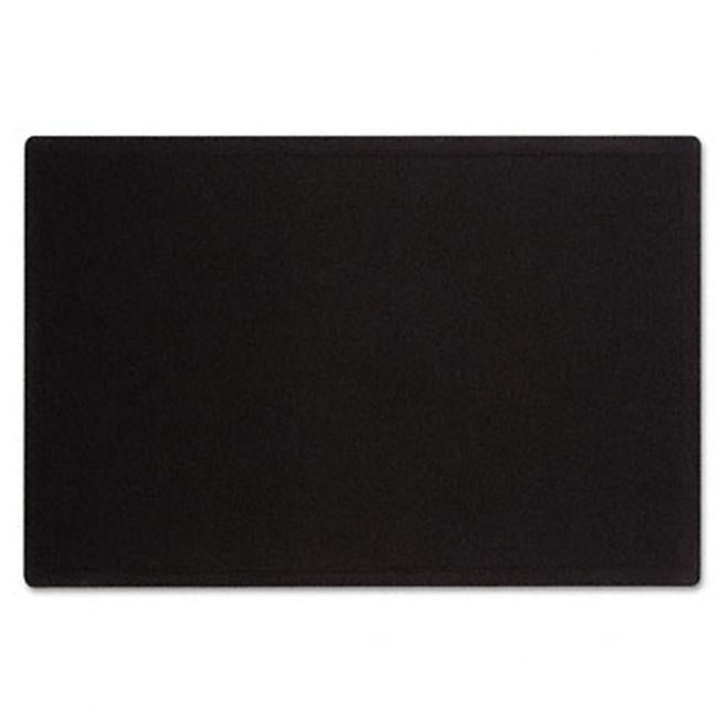 Quartet 7683BK Oval Office Fabric Bulletin Board  36 x 24  Black