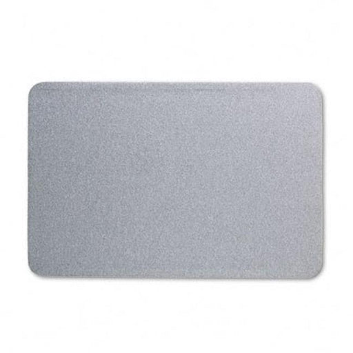 Quartet 7683G Oval Office Fabric Bulletin Board  36 x 24  Gray