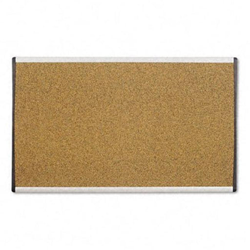 Quartet ARCB3018 Cubicle Arc Frame Colored Cork Board  18 x 30  Tan  Aluminum Frame